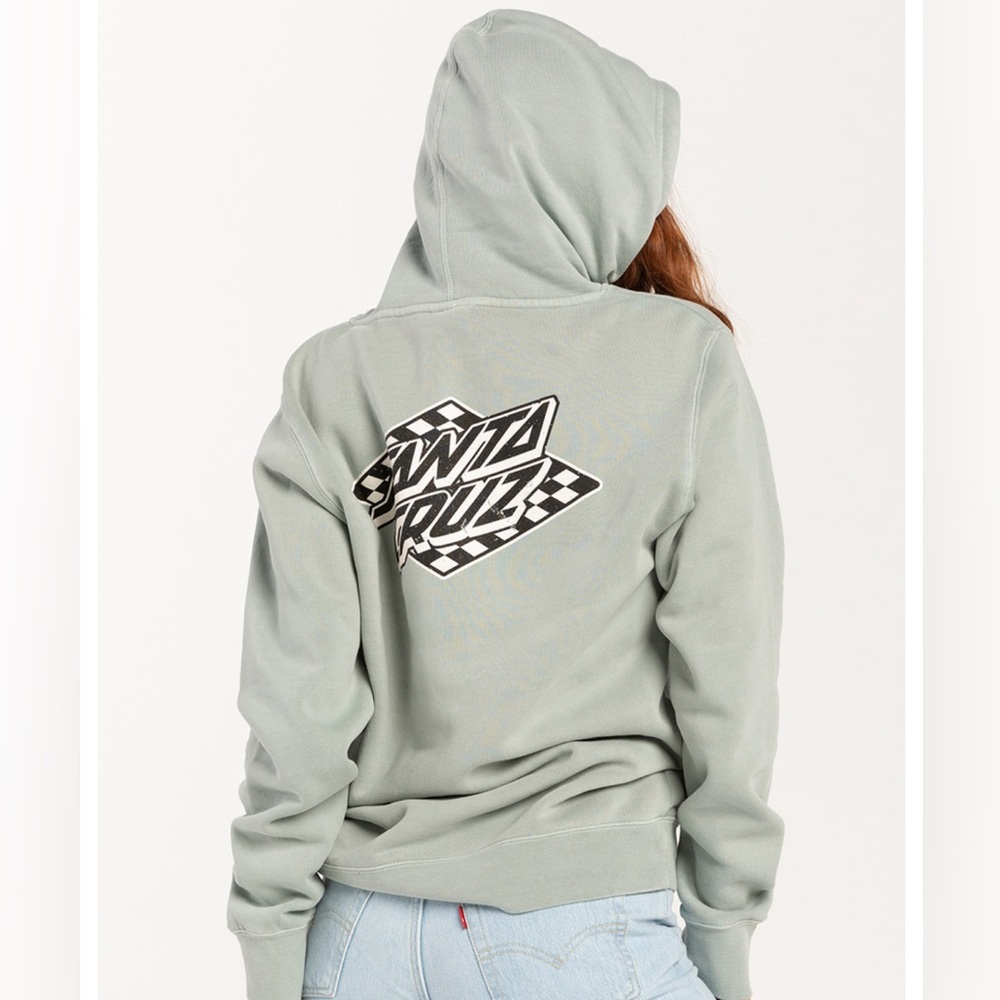 SANTA CRUZ Check Diamond Dot Womens Hoodie